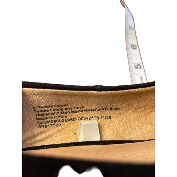 A New Day Black Pointed Toe High Heel Pumps SZ 9 - Picture 9 of 10